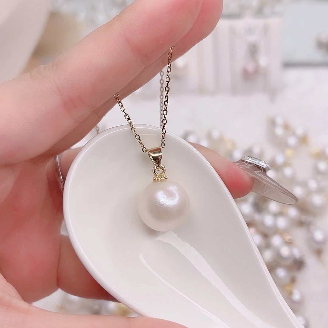 淡水珍珠吊坠(赠链)未镶嵌