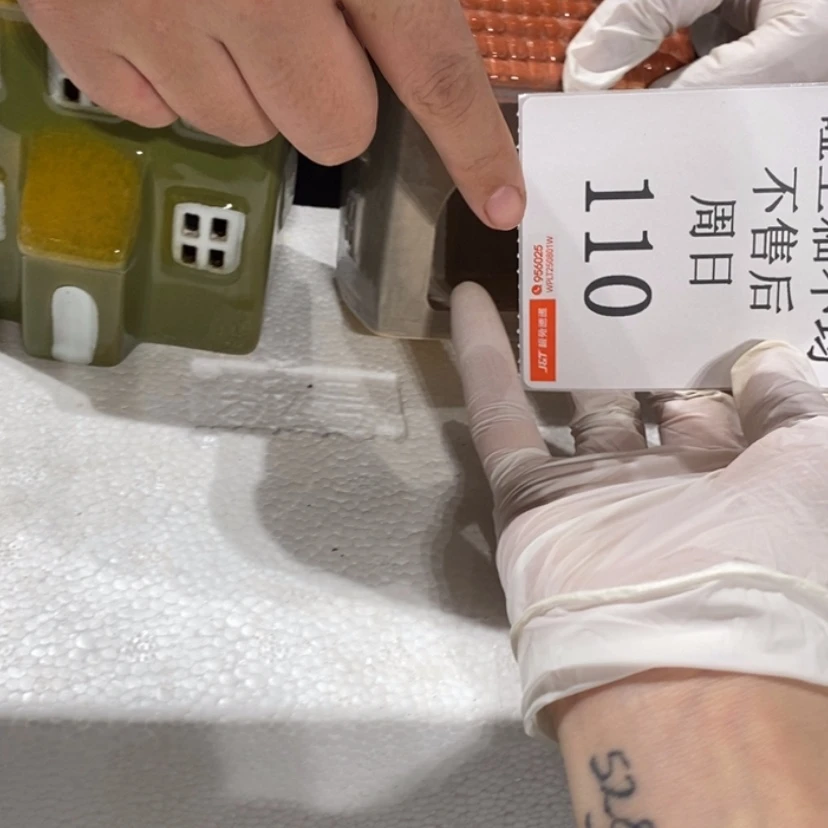 【闪购商品】摆件风**筑陶瓷摆件瑕疵特卖