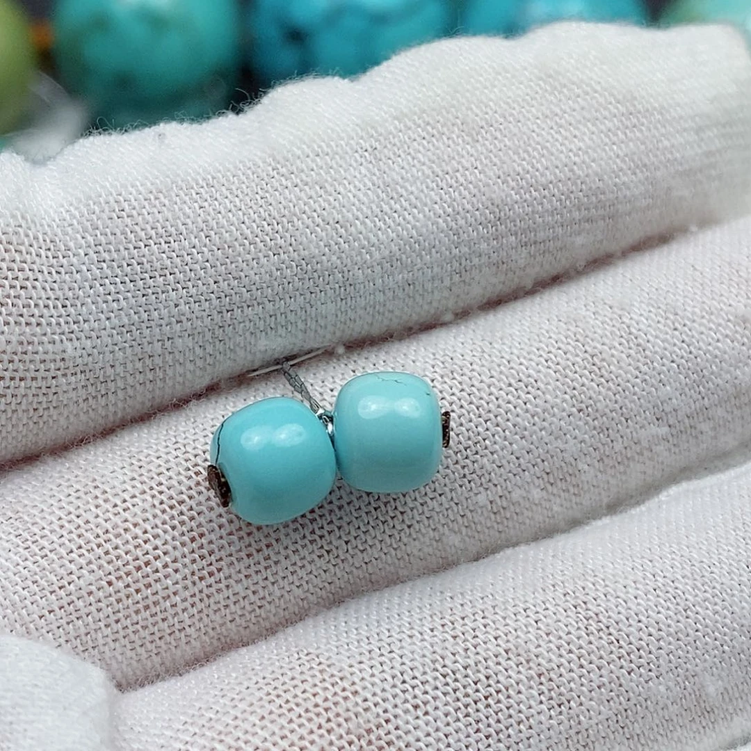 风***名绿松石未镶嵌配饰