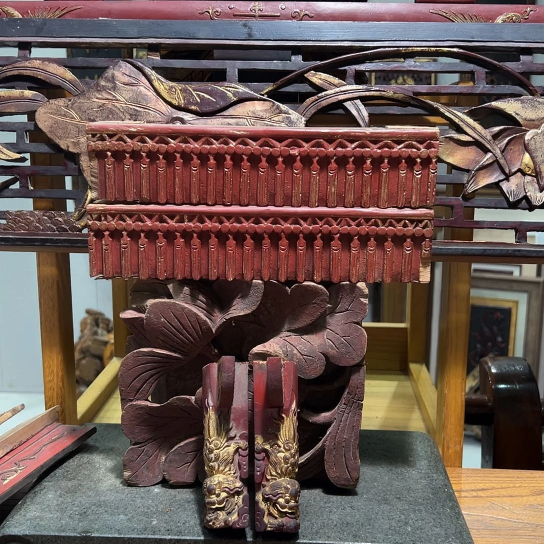 渊***自传统民俗文化老木雕工艺