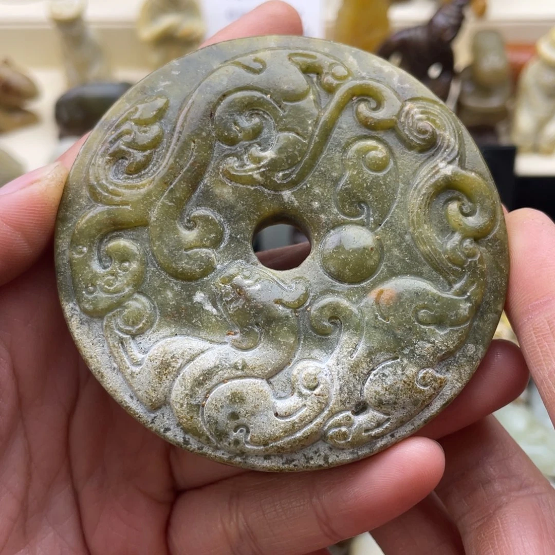 蛇纹石玉未镶嵌颈饰212