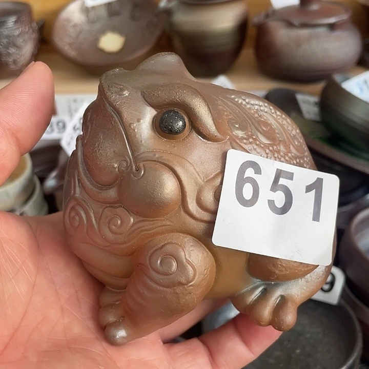 茶杯紫泥柴烧纯手工651