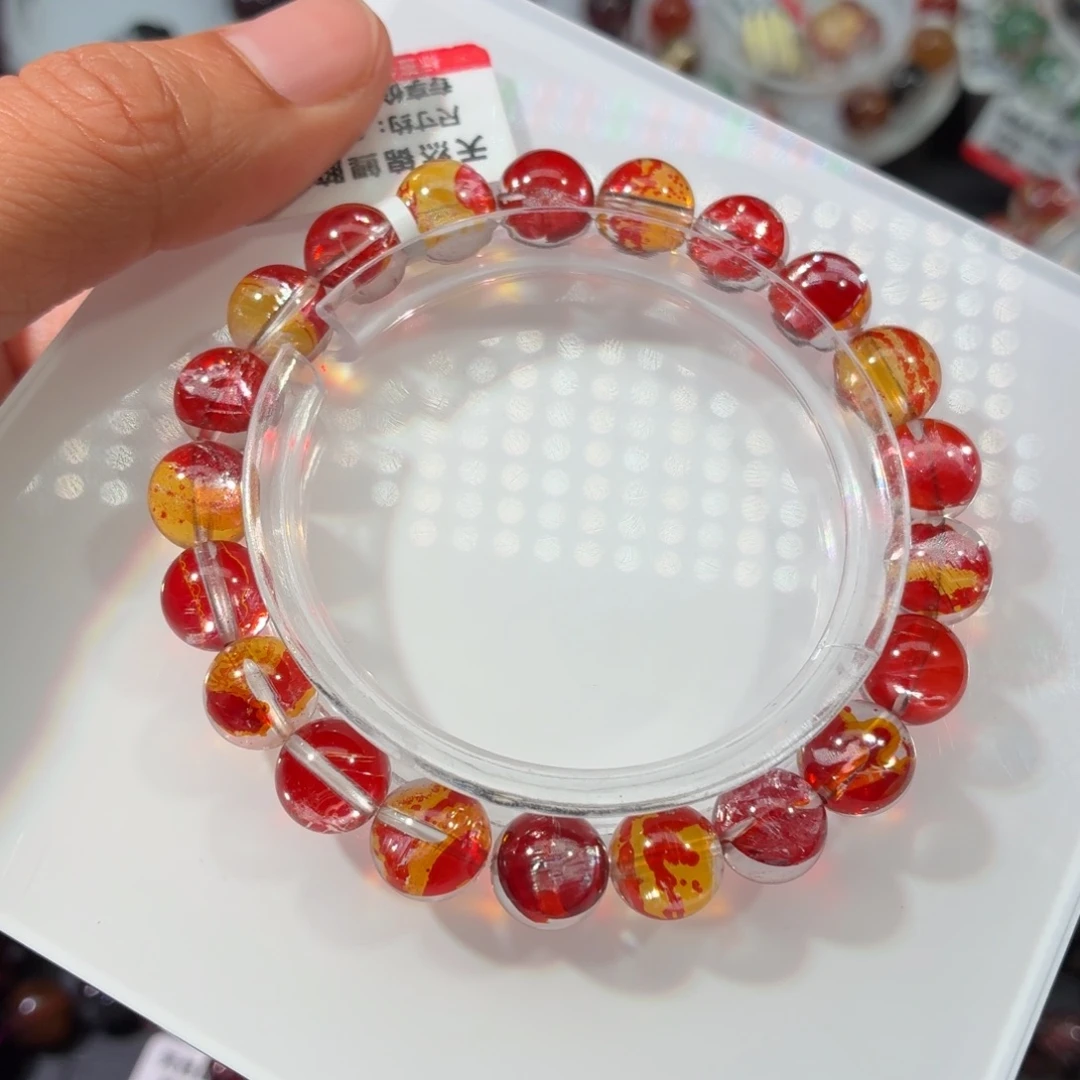 水晶手链未镶嵌锦鲤胶花9