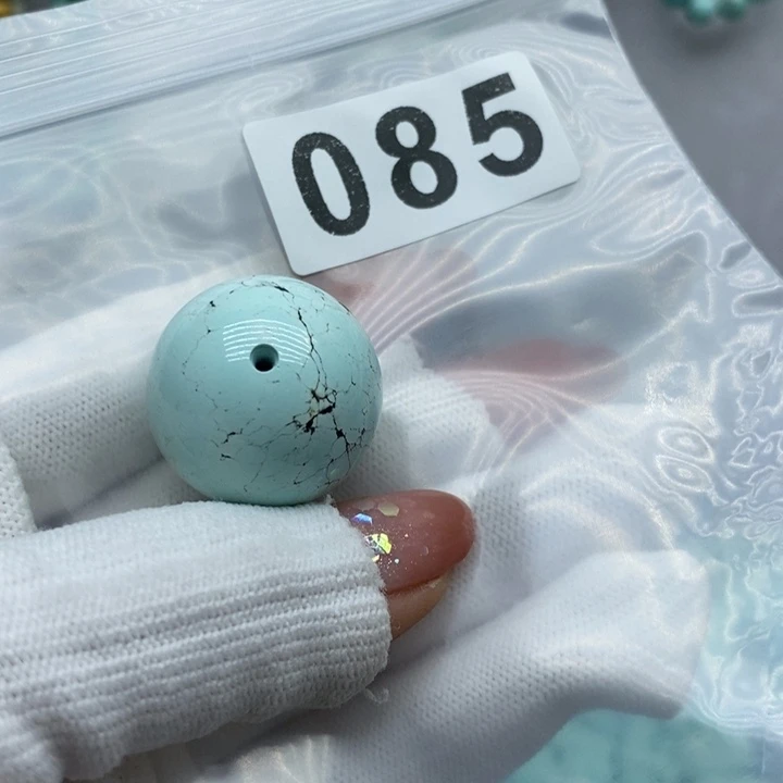 绿松石珠宝奇石未镶嵌核*君