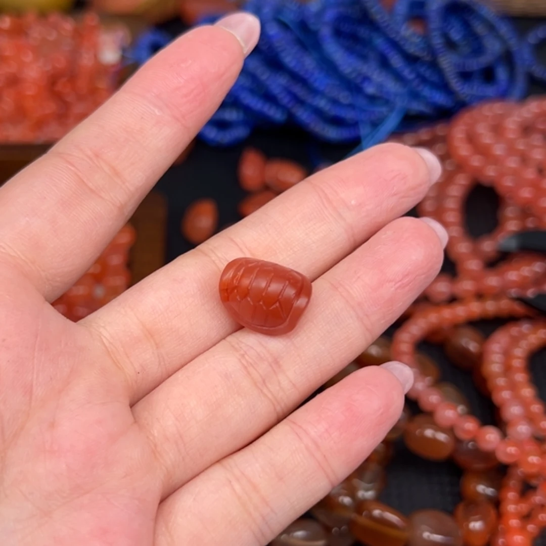 ****࿐南红玛瑙未镶嵌吊坠(不含链)