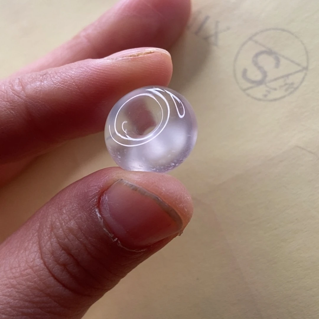 石英质玉颈饰未镶嵌