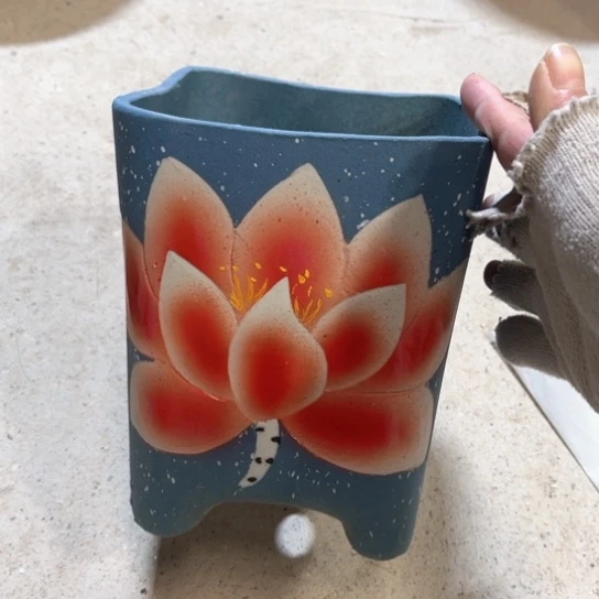 罐默认微瑕，有孔编号13-32