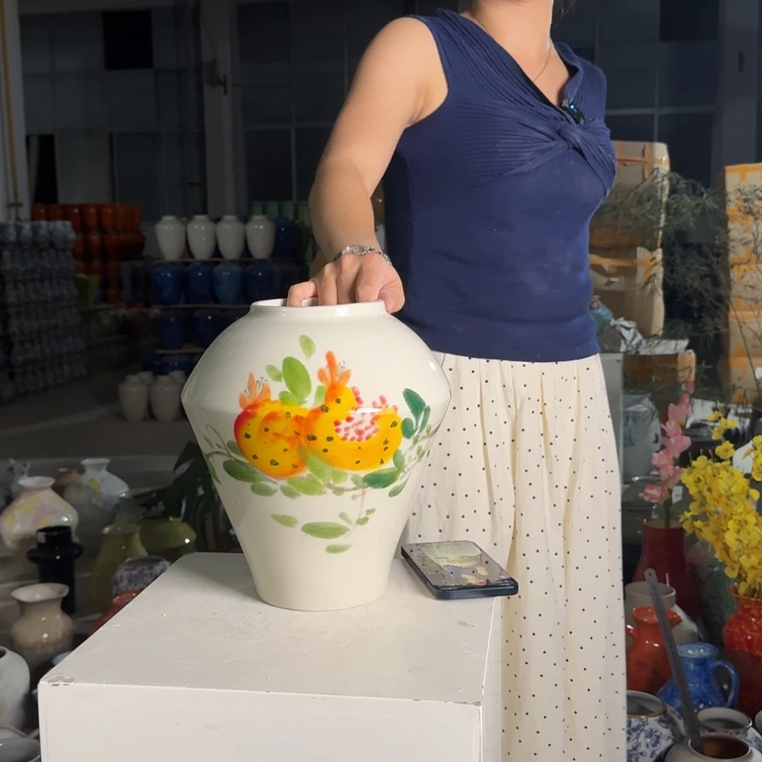 景德镇陶瓷高28口10