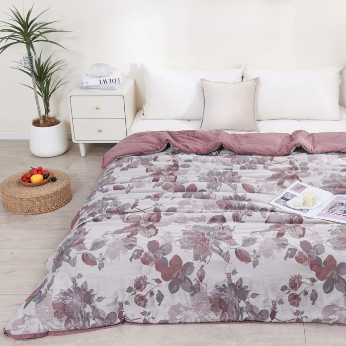 【米朵】云锦棉色织提花200*230 4.5斤 双人四季被