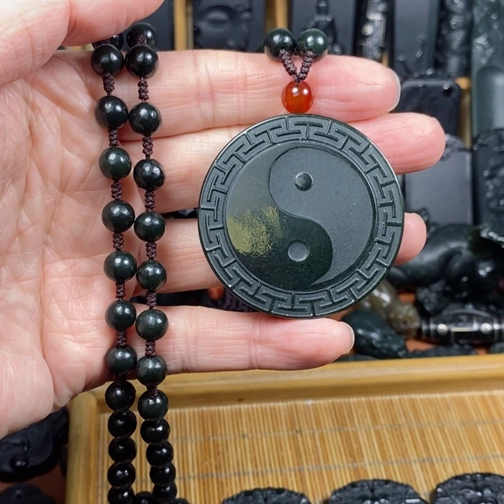 和田玉（青玉）未镶嵌颈饰