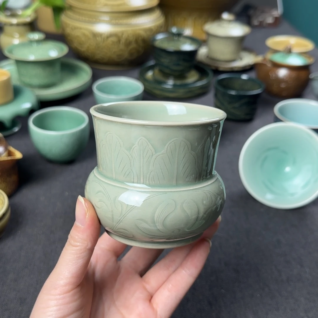 微瑕小叶玩泥巴手工茶器
