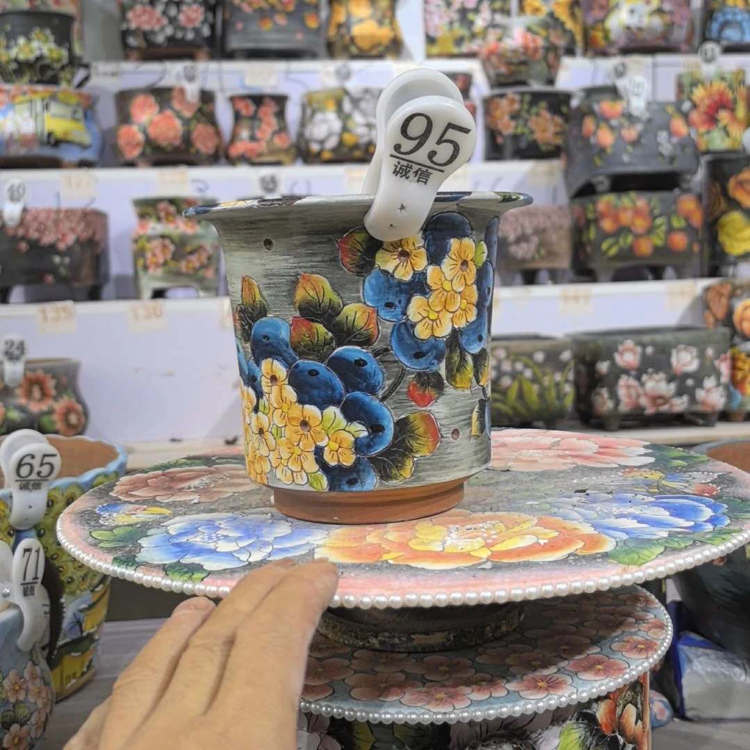 花盆红泥景德镇花盆