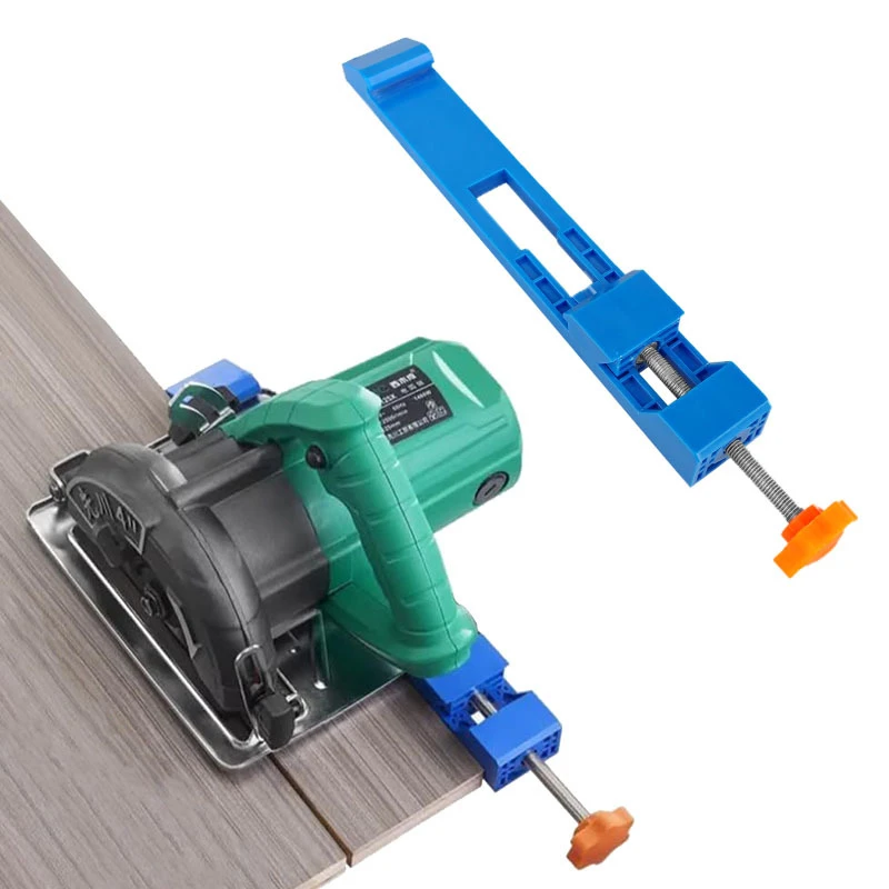 可调式切割机靠山便携式底座导轨切割机靠山木工改装裁板定位神器