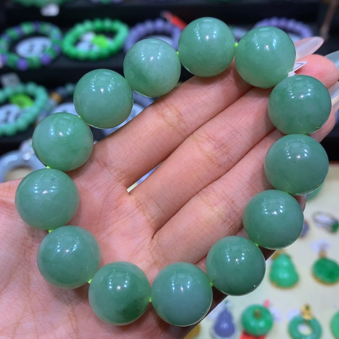 翡翠未镶嵌颈饰翡翠14