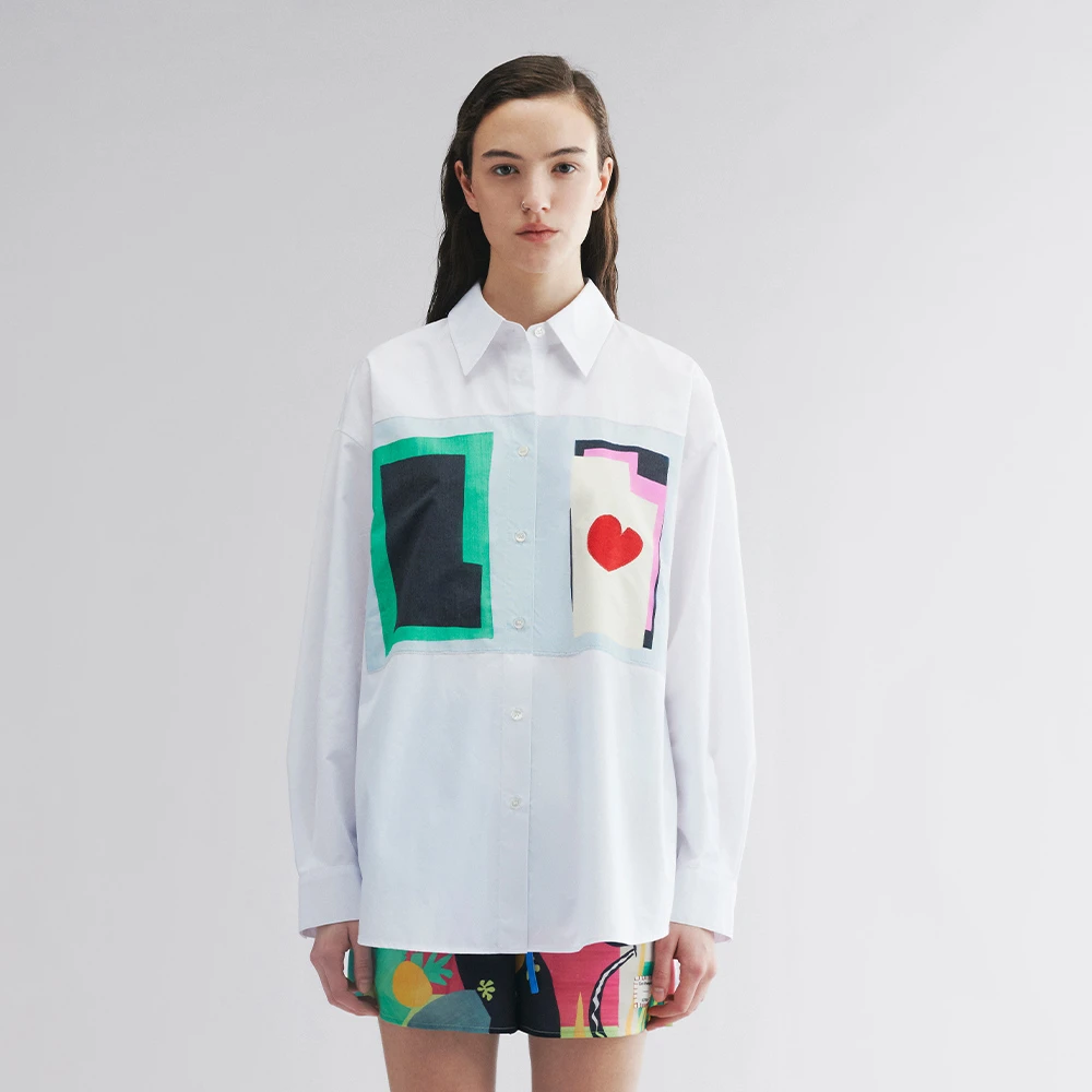 UOOYAA/乌丫 | 蓬皮杜中心胶囊系列衬衫UY25322C134138