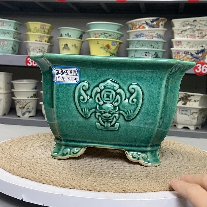 紫砂紫砂花盆7878