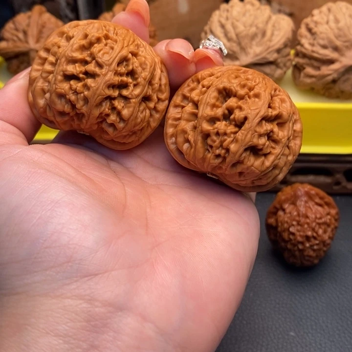 把件文玩核桃140球筋45