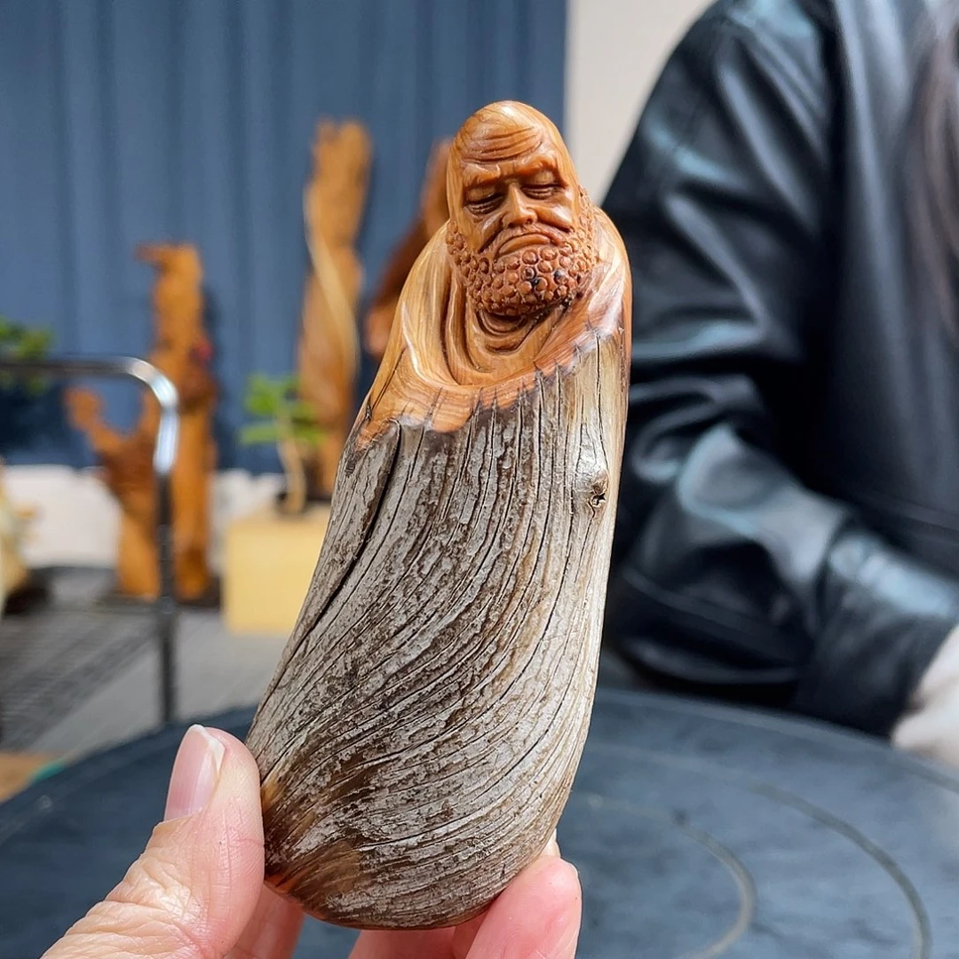 柏木（崖柏）手把件