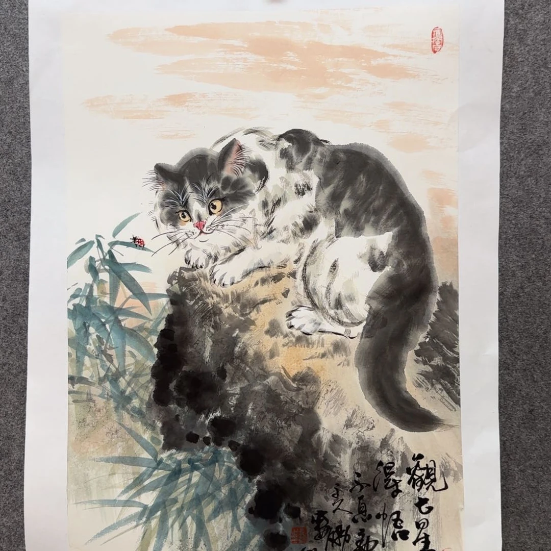 国画娄鹏老师手绘作品