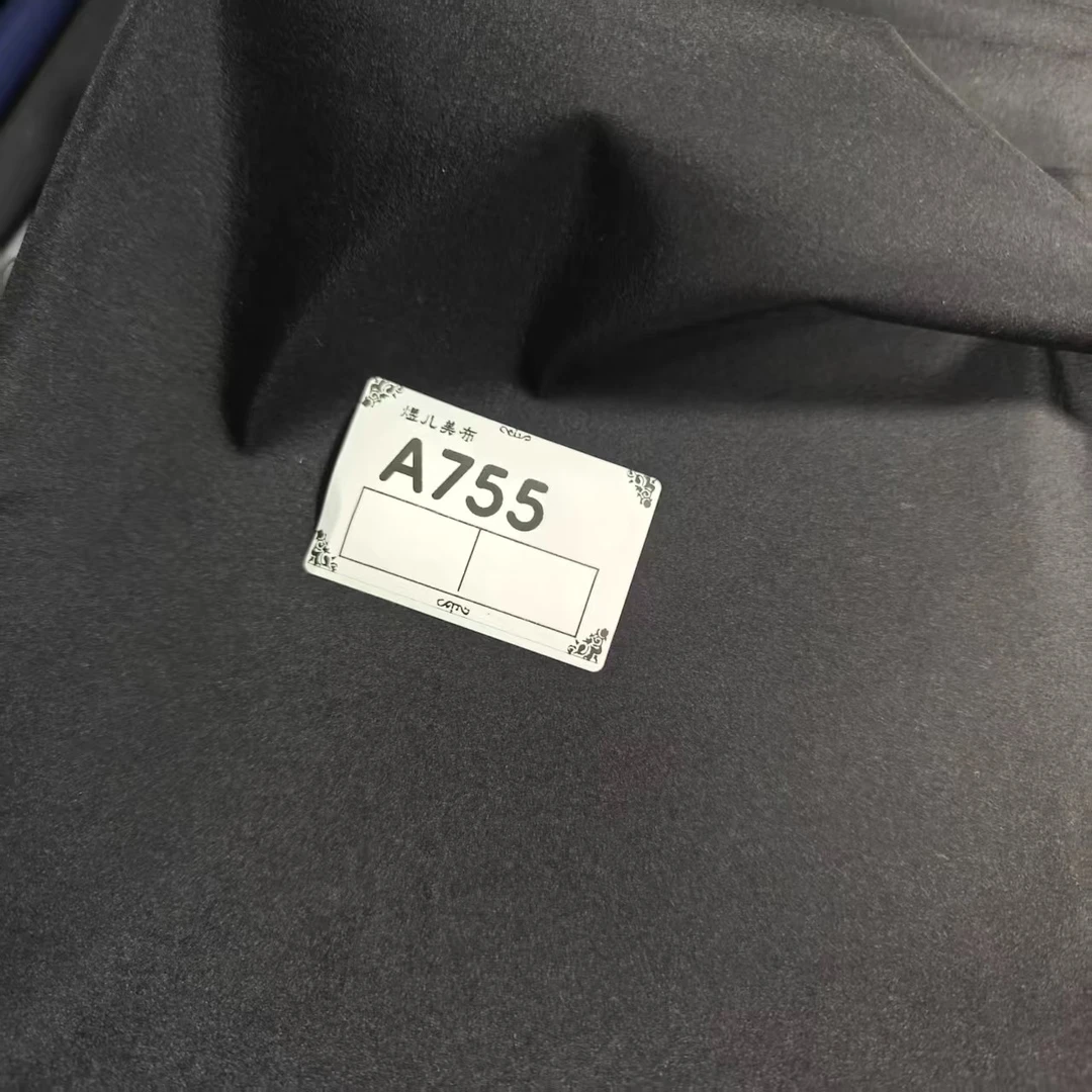 755黑色格尔冲锋衣布料