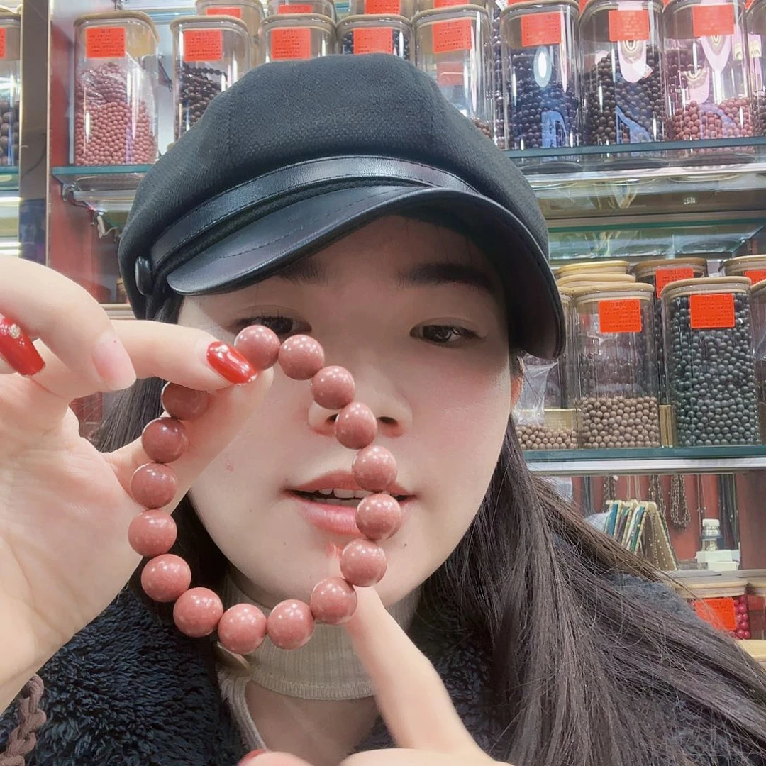 合香桃之夭夭1.2手串福利