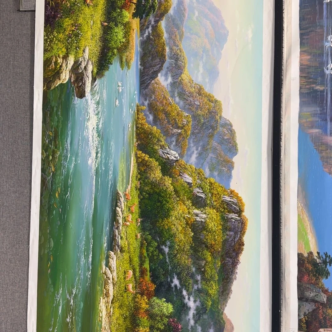 油画你在我心里是个