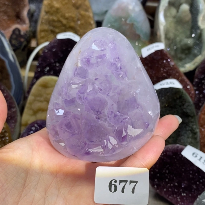 【闪购商品】未镶嵌大型摆件（非配饰）紫晶