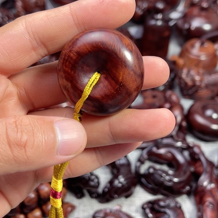 把件黄花梨/降香黄檀平安扣