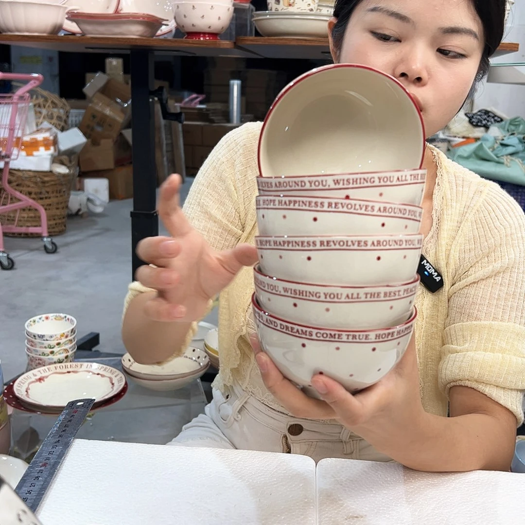 潮州陶瓷微瑕源头工厂4.5寸