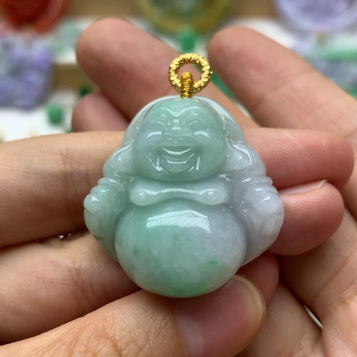 颈饰未镶嵌翡翠正翡翠
