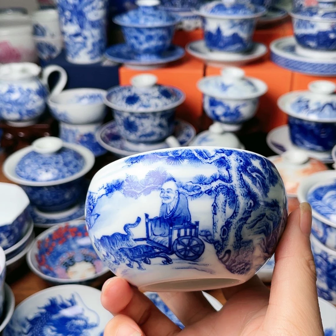 【闪购商品】杯海****】全手工手绘景德镇