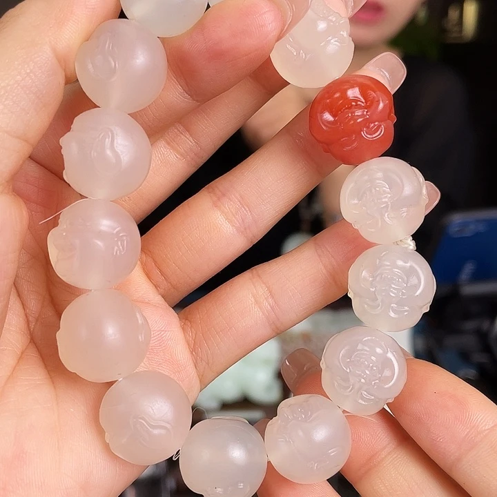 玛瑙/玉髓未镶嵌颈饰定制发货
