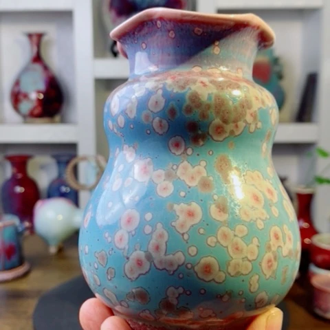 瓷片禹州神后钧瓷原产地~