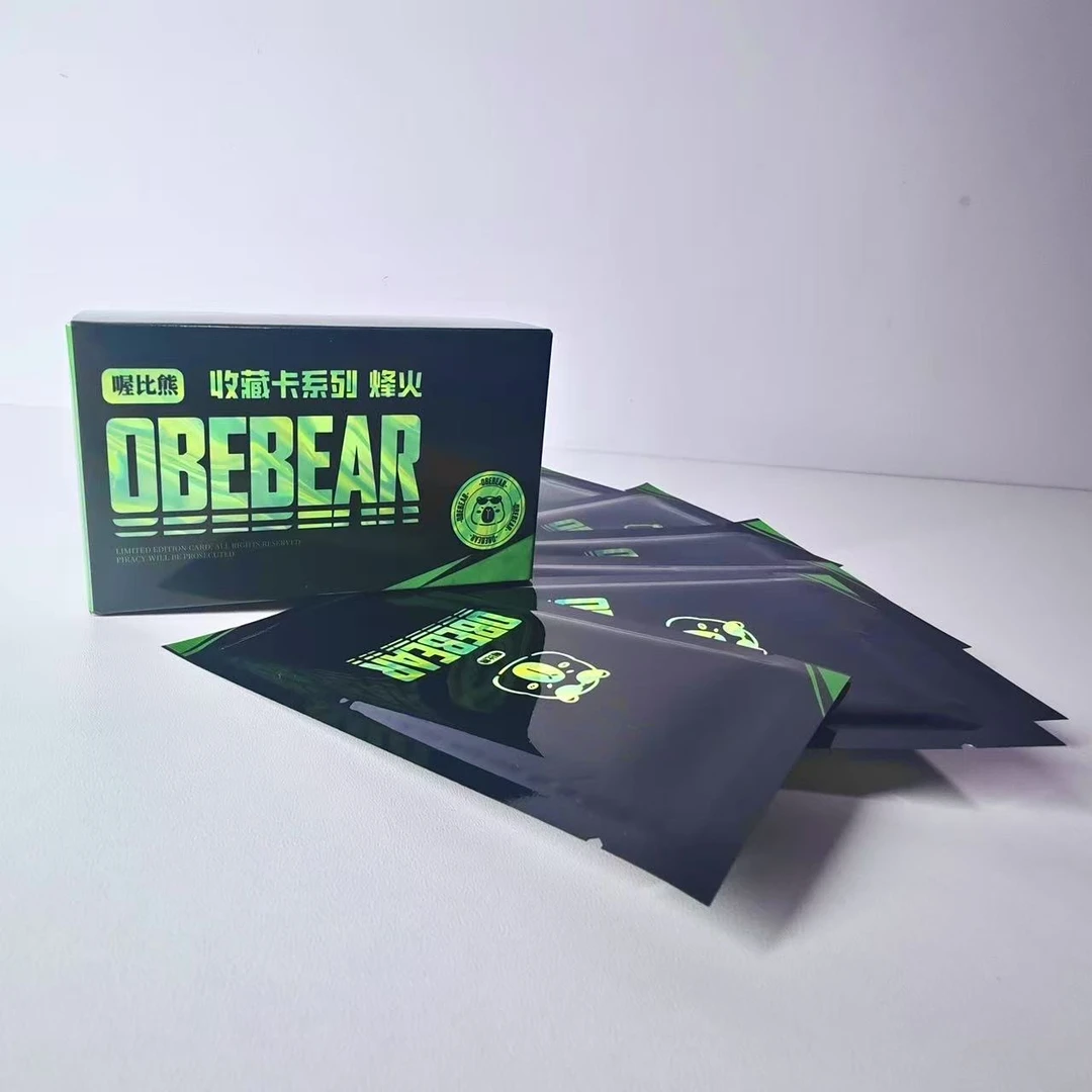 喔比熊收藏卡烽火官方正品