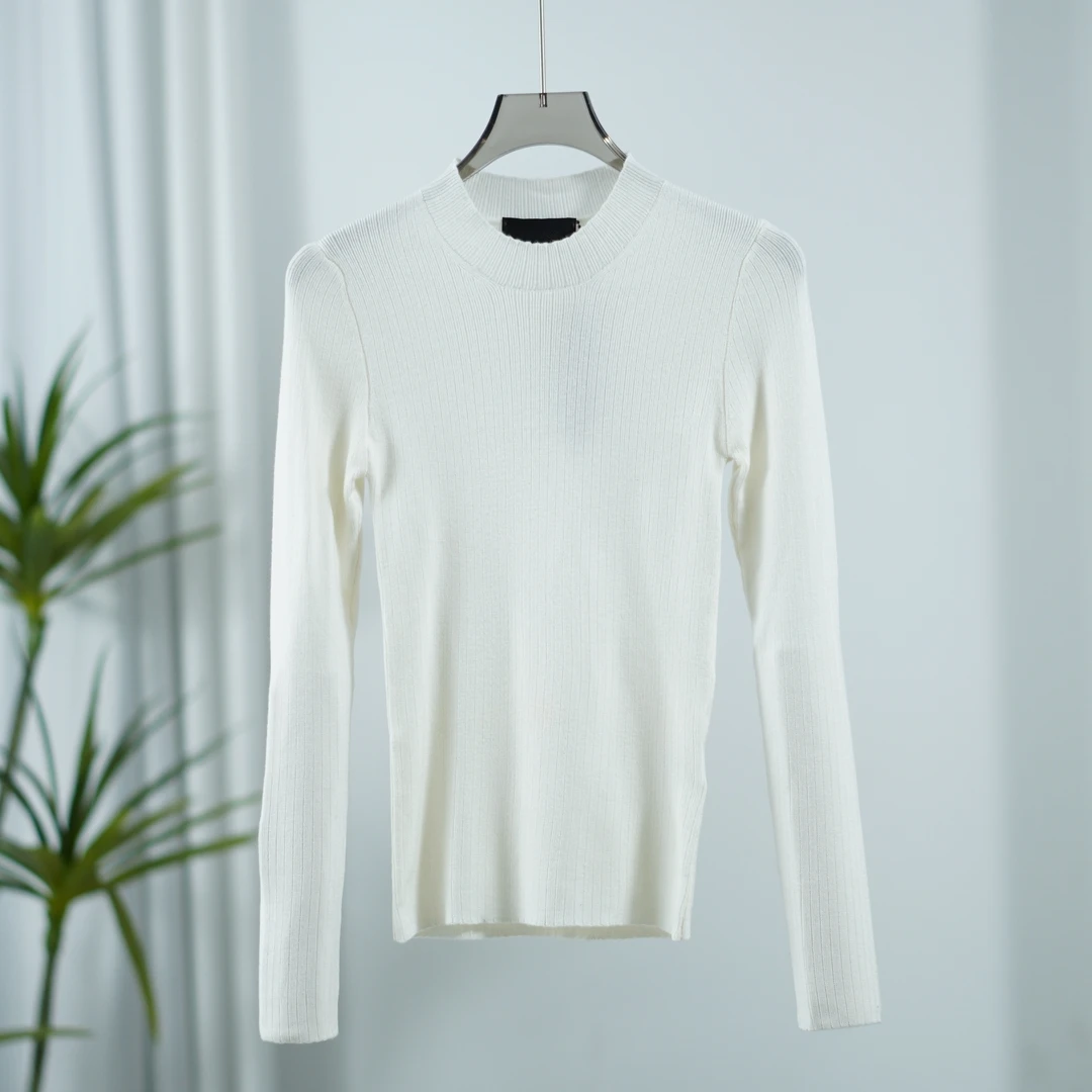 尚系列  Y444 女装秋长袖针织衫白色1808564