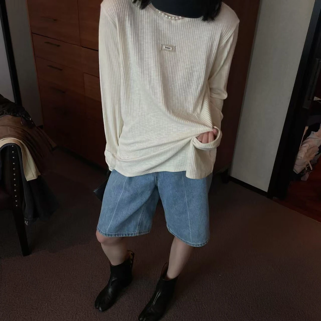 2025春季时尚休闲韩版宽松显瘦百搭长袖女装