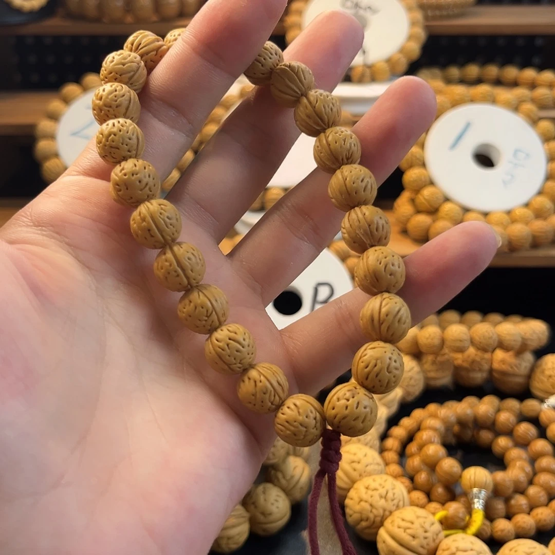 桃核吊坠11+脐中脐野生