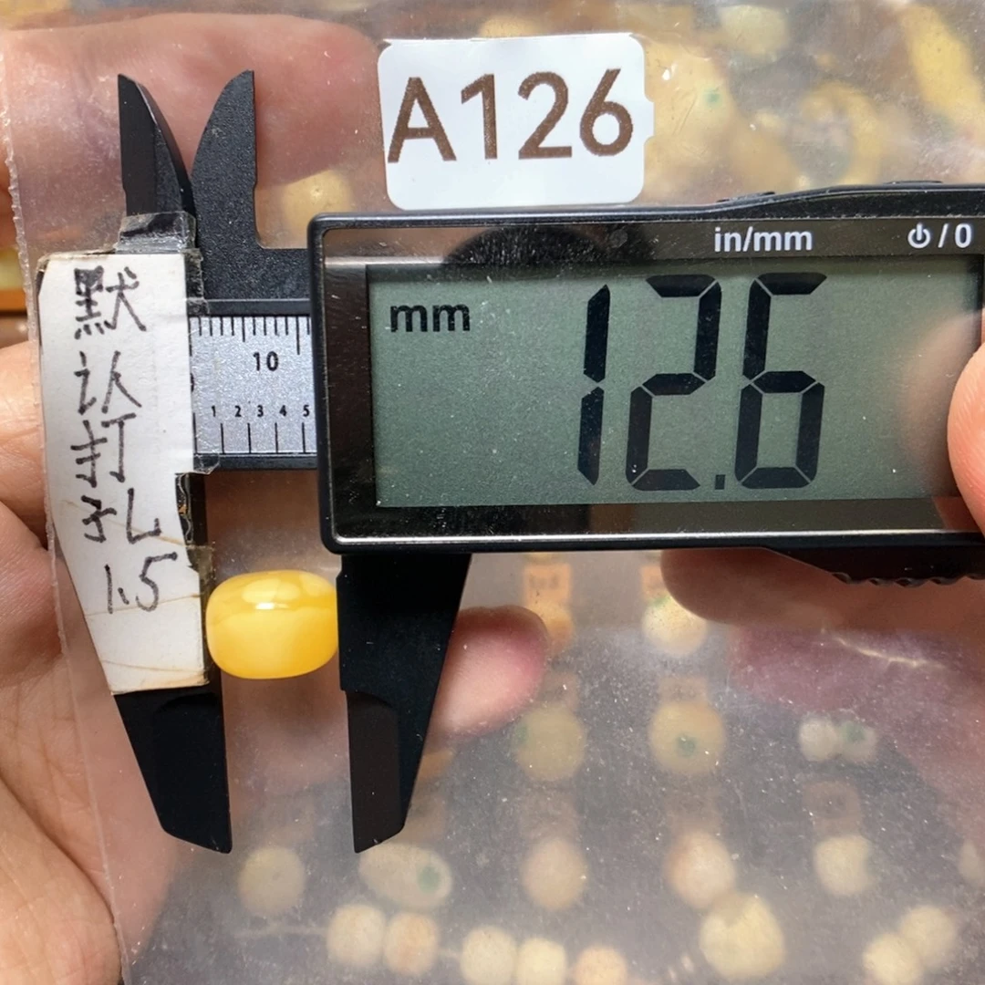 裸石蜜蜡未镶嵌浓蜡满蜡妖花搭配10到11.5任何珠型手串