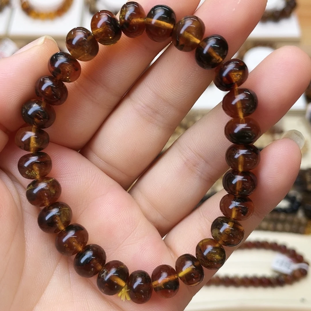 裸石琥珀未镶嵌九