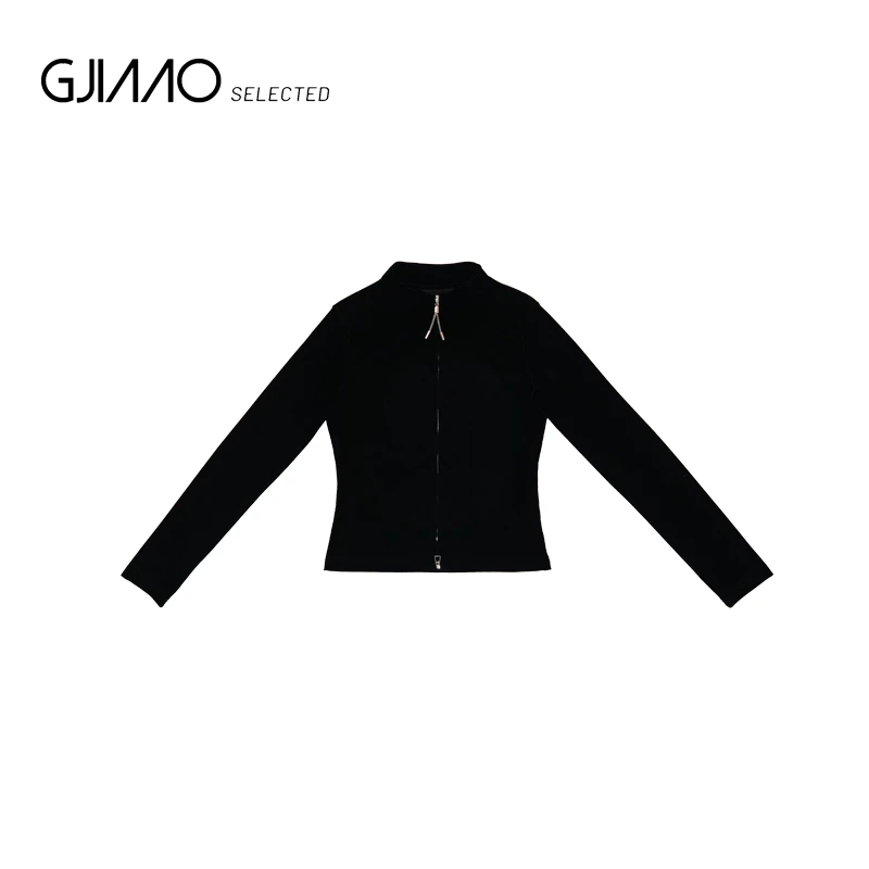 82889 丝绒双拉链上衣