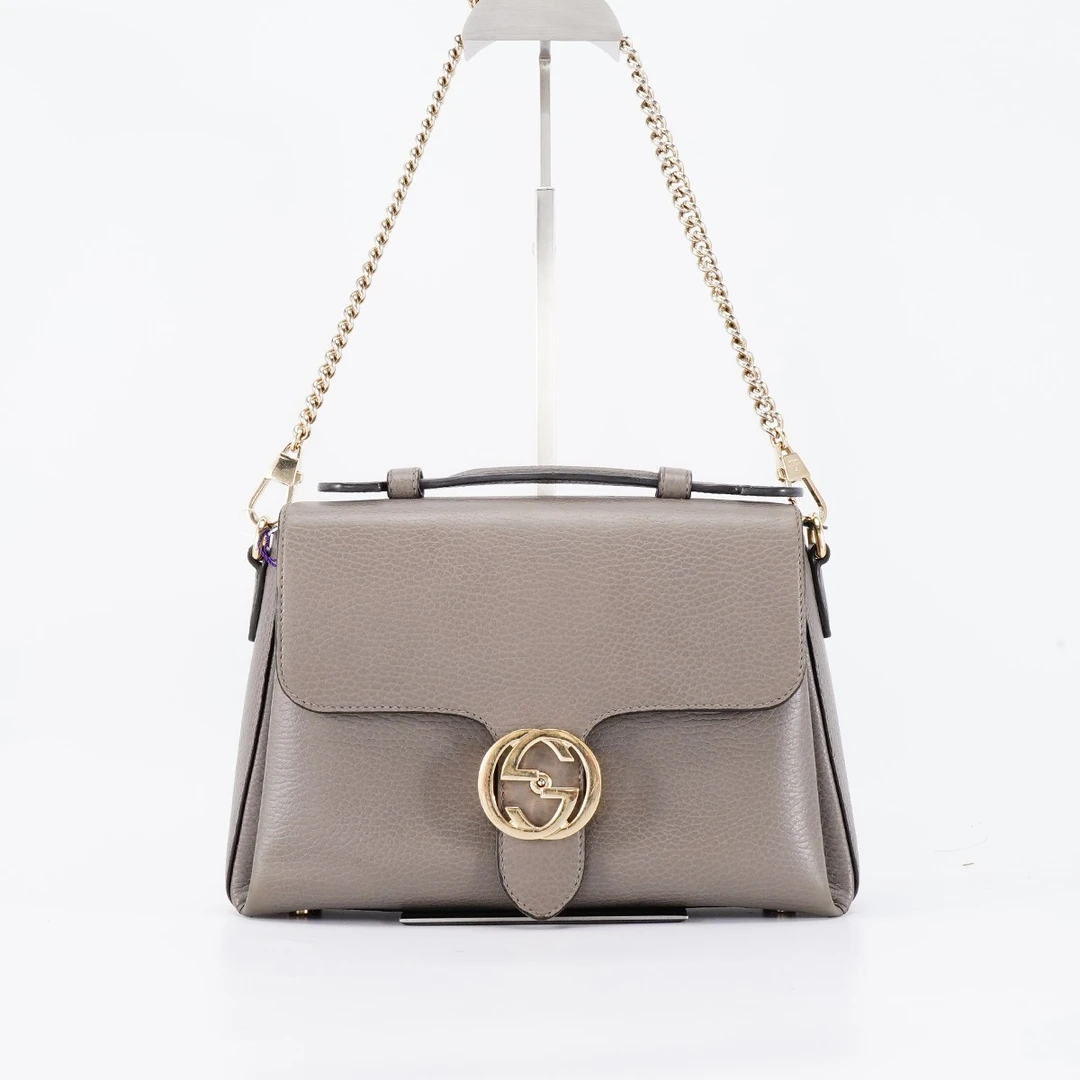 95新 GUCCI/古驰 【白菜】风琴邮差中号包/BG22006886