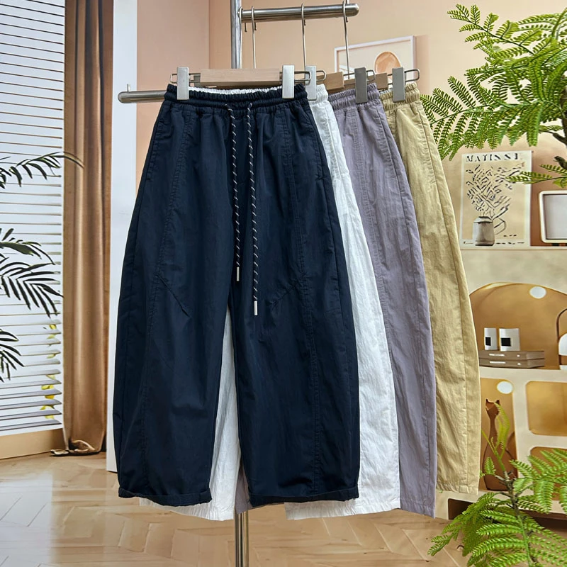 【纯棉】男女童纯棉薄款儿童工装裤中大童休闲长韩版百搭童装