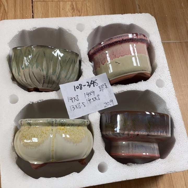 粗陶多肉花盆微瑕348