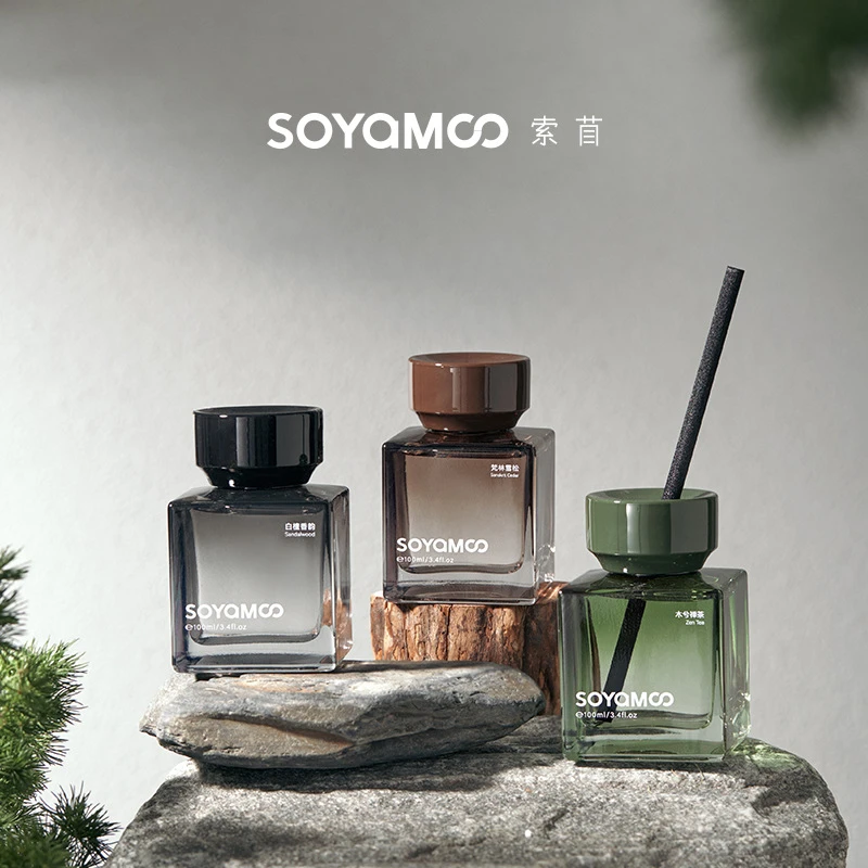 CITTA/西苔索苜香薰山野小方瓶无火香薰精油室内持久扩香家用香氛