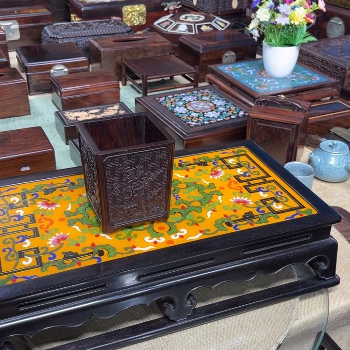 紫檀木类成套家具