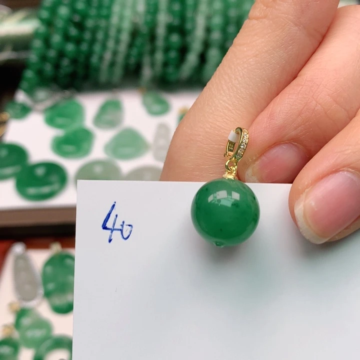 石英质玉颈饰银S925镶嵌