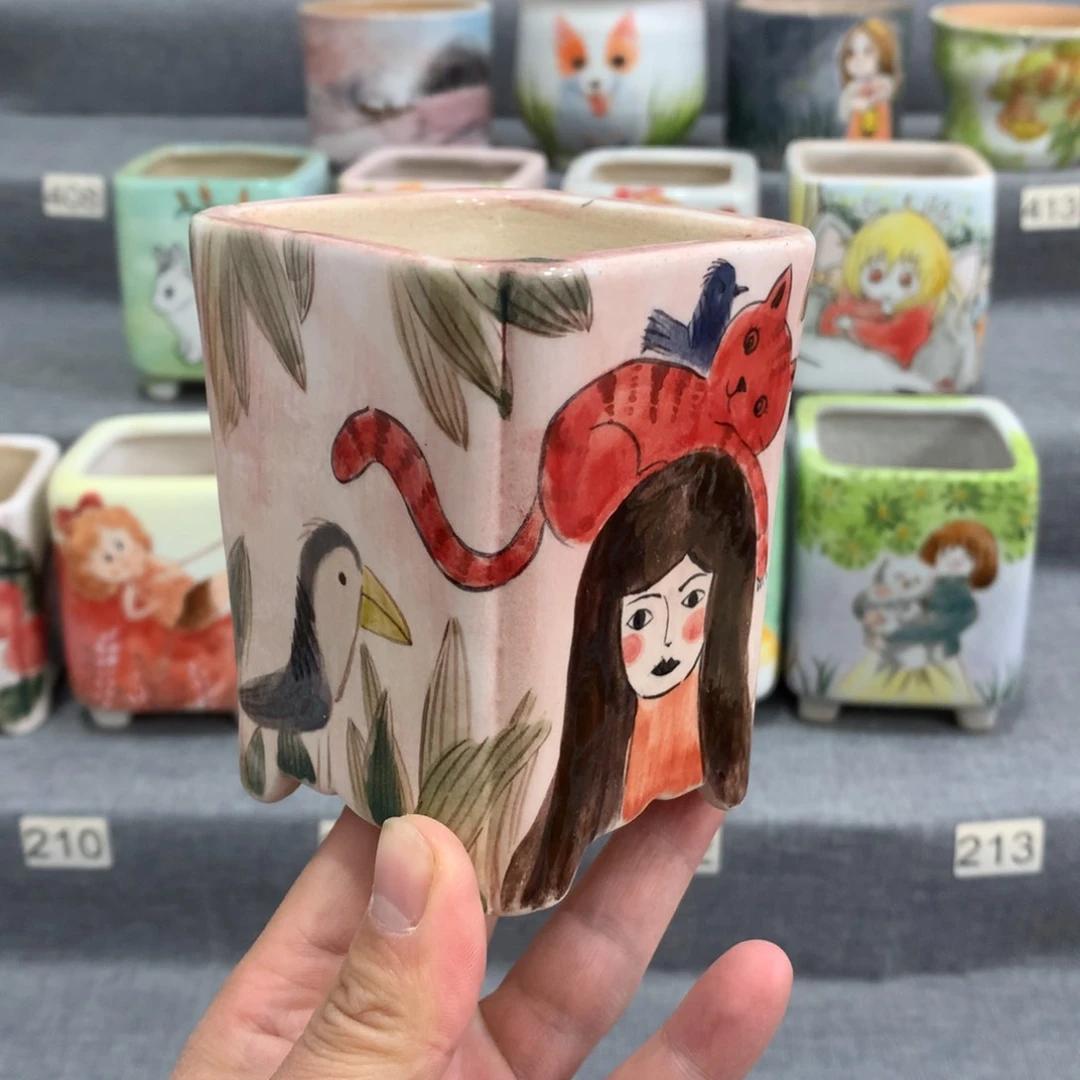 罐手绘系列一物一拍，内口6