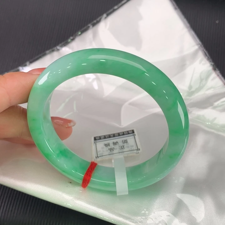 未镶嵌手镯翡翠正圈54
