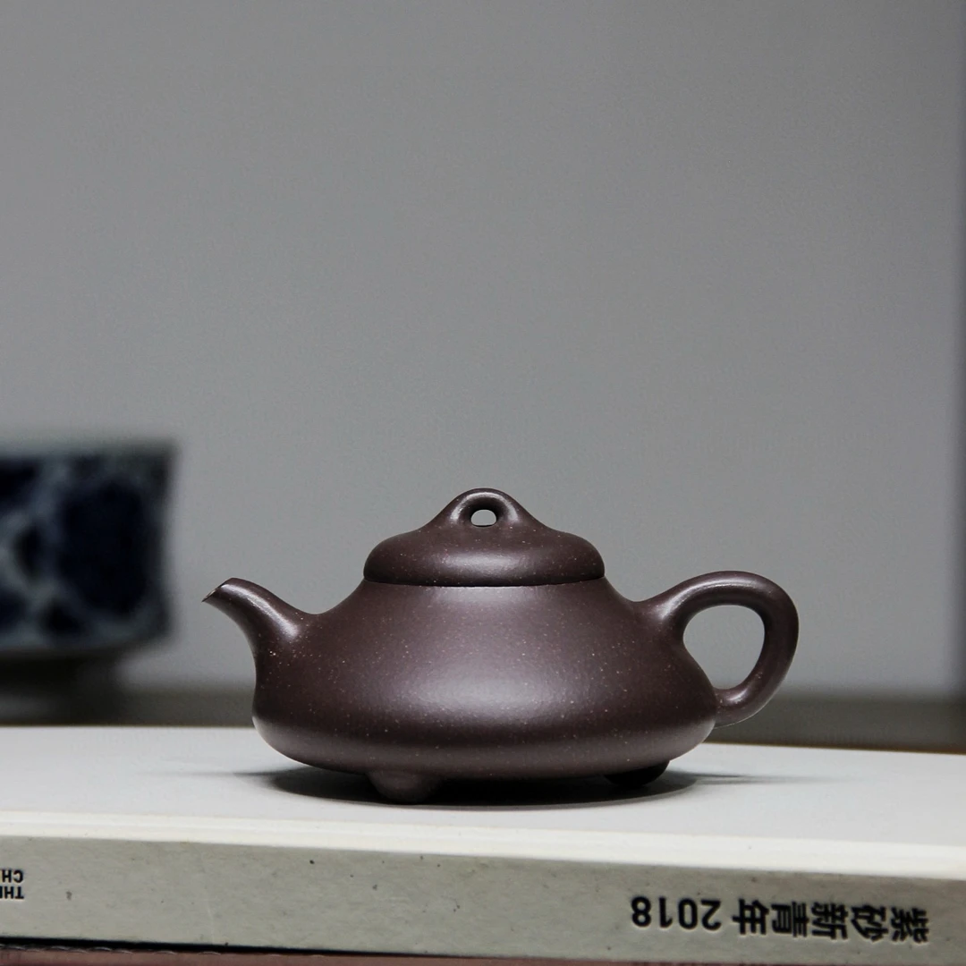 吉瓢·青灰紫泥 14孔网孔出水，180cc