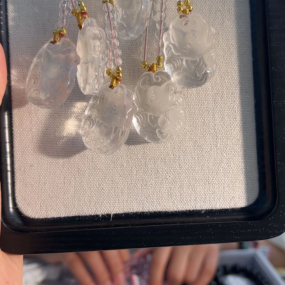 水晶手链未镶嵌多样性发一